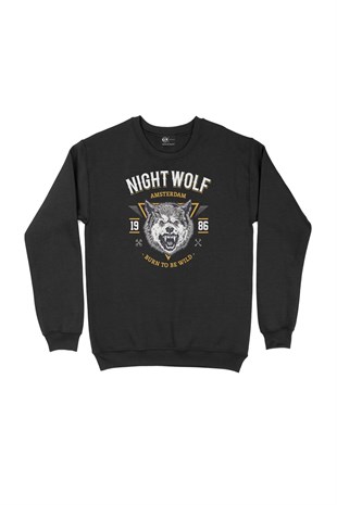 Night Wolf Sweatshirt