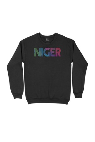 Nijerya Siyah Sweatshirt