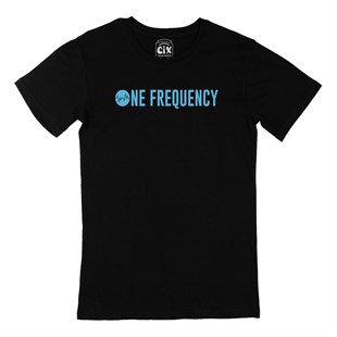 No Frequency Siyah Tişört