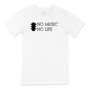 No Music No Life Tişört