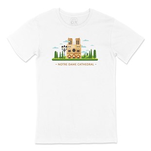 Notre Dame Katedrali Tişört