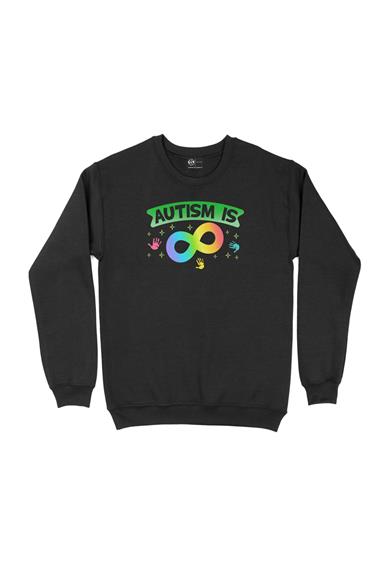 Otizm Autism Sonsuzluk Sweatshirt