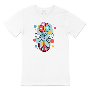 Peace And Love Tişört