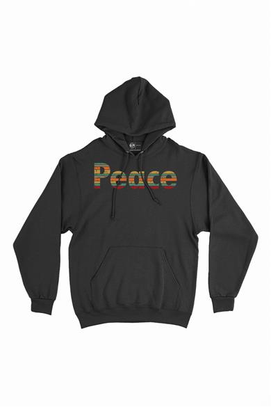 Peace Barış Kapşonlu Sweatshirt Hoodie