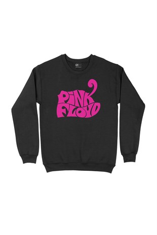 Pembe Pink Floyd Siyah Sweatshirt