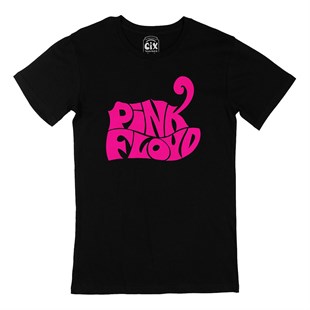 Pembe Pink Floyd Siyah Tişört