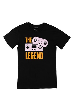 Pembe The Legend Siyah Tişört