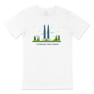Petronas İkiz Kuleleri Tişört