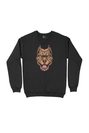 Pitbull Siyah Sweatshirt