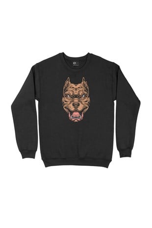 Pitbull Siyah Sweatshirt