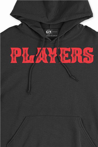 Players Oyuncular Kapşonlu Sweatshirt Hoodie