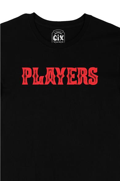 Players Oyuncular Siyah Tişört