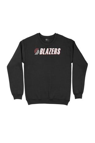 Portland Trail Blazers Siyah Sweatshirt