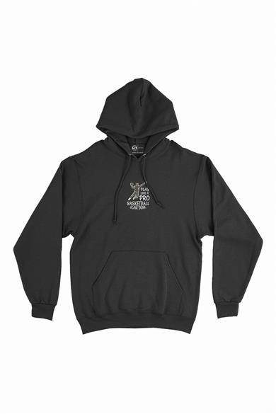 Pro Basketball Minimal Kapşonlu Sweatshirt Hoodie