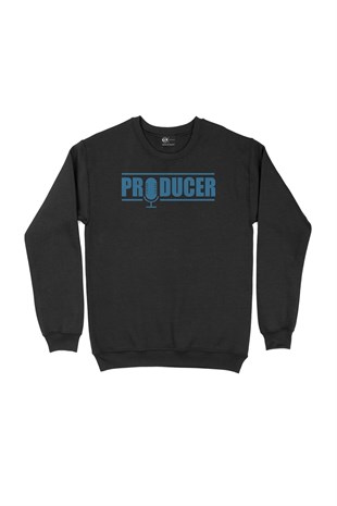 Producer Siyah Sweatshirt