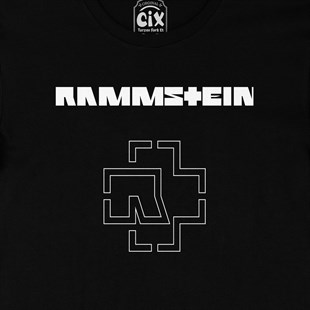 Rammstein Siyah Tişört