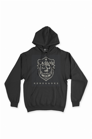 Renegades La Guns Siyah Sweatshirt Hoodie