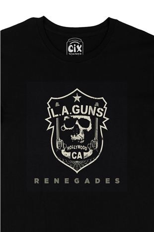 Renegades La Guns Siyah Tişört