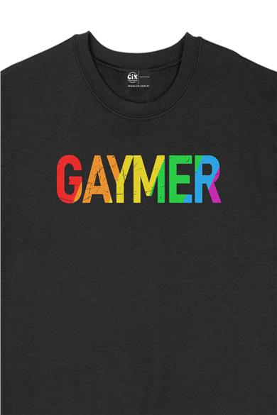 Renkli Gaymer Sweatshirt