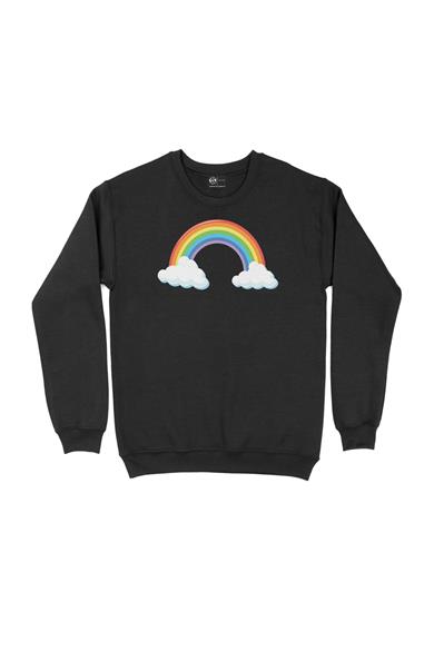 Renkli Gökkuşağı Sweatshirt