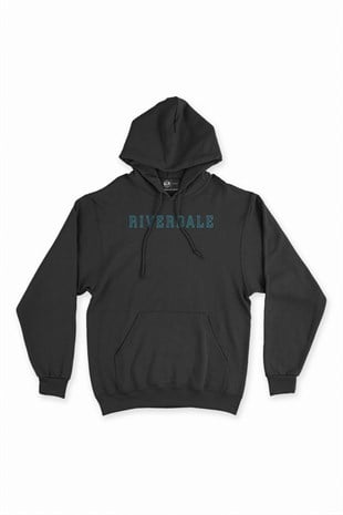 Riverdale Siyah Kapşonlu Sweatshirt Hoodie