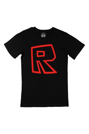 Roblox R Siyah Tişört