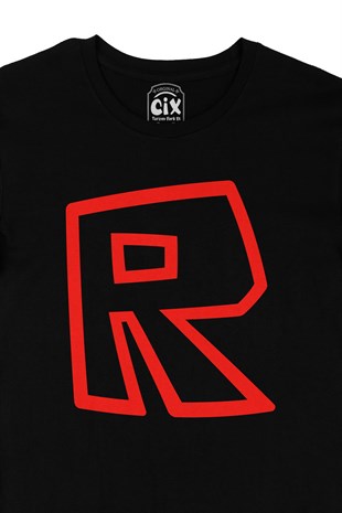 Roblox R Siyah Tişört