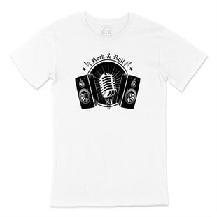 Rock And Roll Müzik Tişört