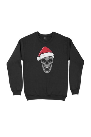 Santa Skull Sweatshirt