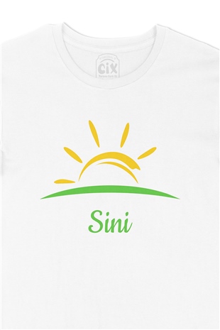 Sini Hindistan Güneş Logolu Tişört