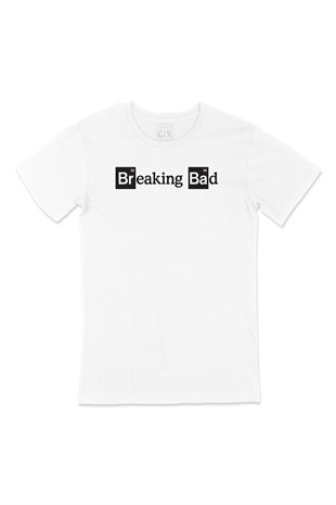 Siyah Breaking Bad Logolu Tişört