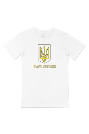 Slava Ukraini Logo Tişört