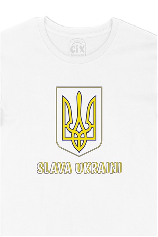 Slava Ukraini Logo Tişört