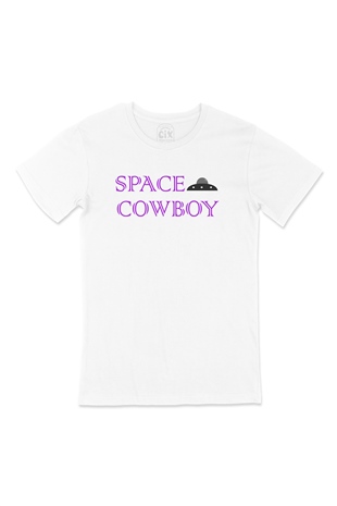 Space Cowboy Elon Musk Tişört