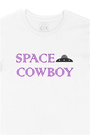 Space Cowboy Elon Musk Tişört