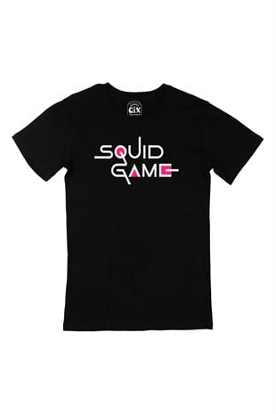Squid Game Siyah Tişört