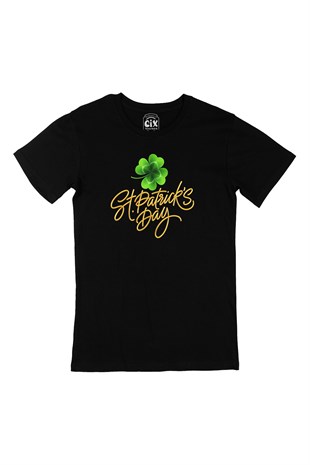St Patricks Day Siyah Tişört