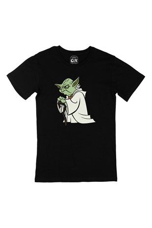 Star Wars Yoda Siyah Tişört