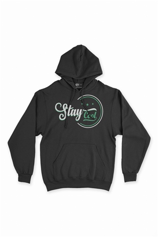 Stay Cool Siyah Sweatshirt Hoodie