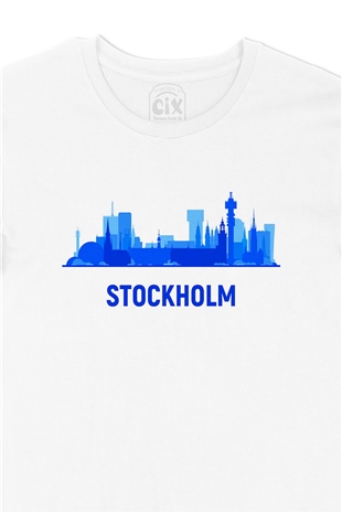 Stockholm Manzaralı Tişört