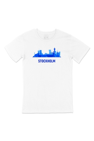 Stockholm Manzaralı Tişört
