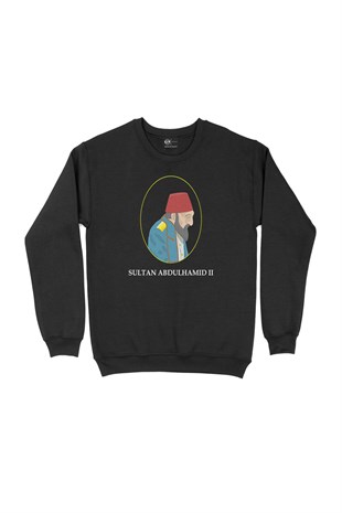 Sultan Abdulhamit Siyah Sweatshirt