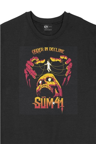 Sum 41 Order in Decline Siyah Sweatshirt