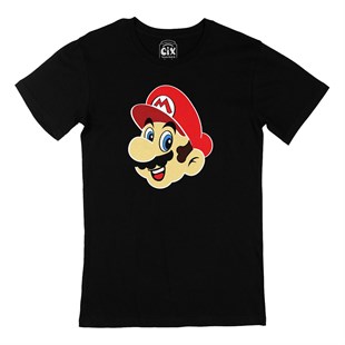 Super Mario Siyah Tişört