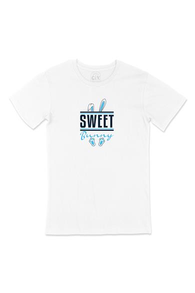 Sweet Bunny Tavşan Beyaz Tişört