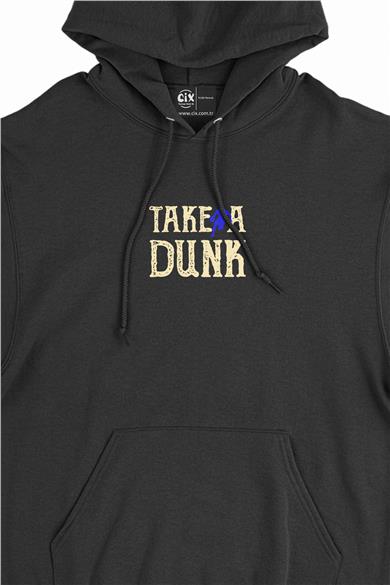 Take A Dunk Basket Minimal Kapşonlu Sweatshirt Hoodie