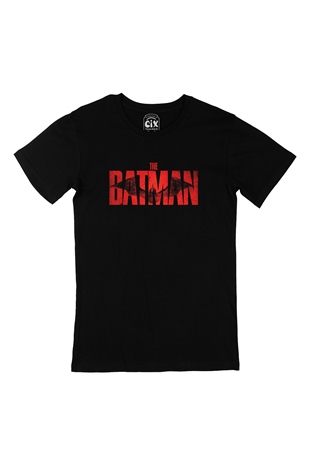 The Batman Baskılı Siyah Tişört