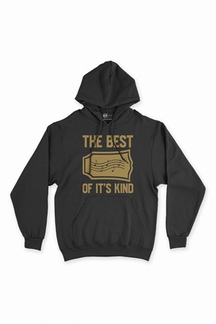 The Best Of Its Kind Siyah Kapşonlu Sweatshirt Hoodie