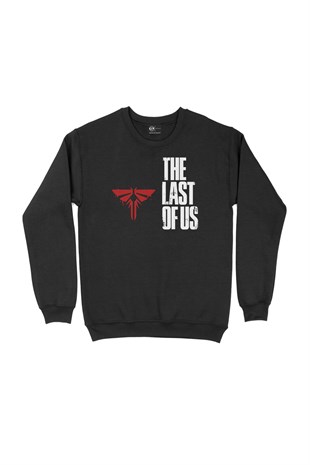 The Last Of Us Siyah Sweatshirt