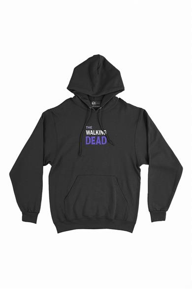 The Walking Dead Minimal Kapşonlu Sweatshirt Hoodie